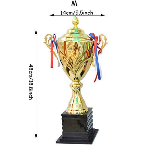 ELF Trophées Médailles Grand Trophée Trophée d'or De L'école Prix pour Le Sport Tournois Compétitions Or - Image 7
