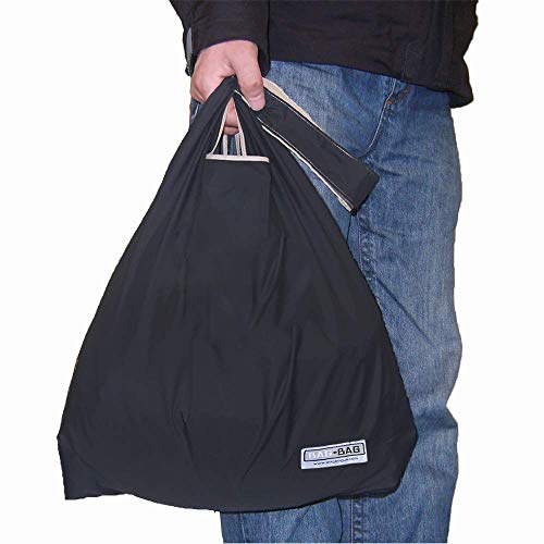 [Bag-Bag] Foldable Waterproof Backpack, Black