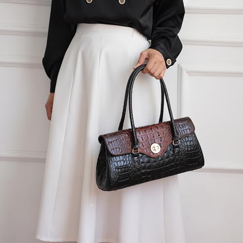 MKF Collection Liviana Womens Crossbody bag, Crocodile Vegan leatherShoulder Bag Handbag Purse by Mia K2