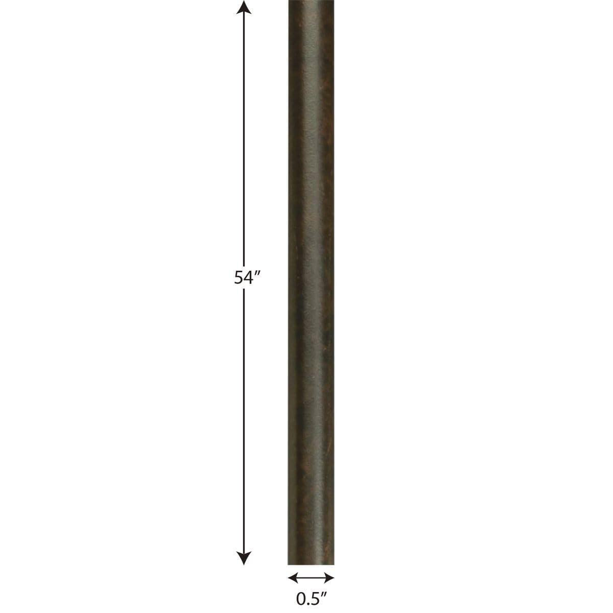 Progress Lighting Stem Extension Kit - Bronze -6 Progress Lighting Stem Extension Kit - Bronze -6