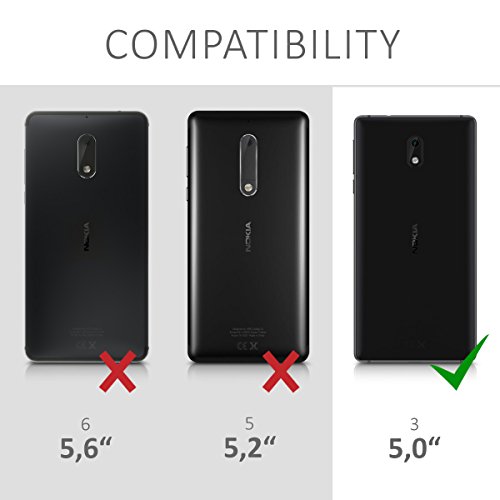 Kwmobile Nokia 3 Cover - Custodia in silicone TPU