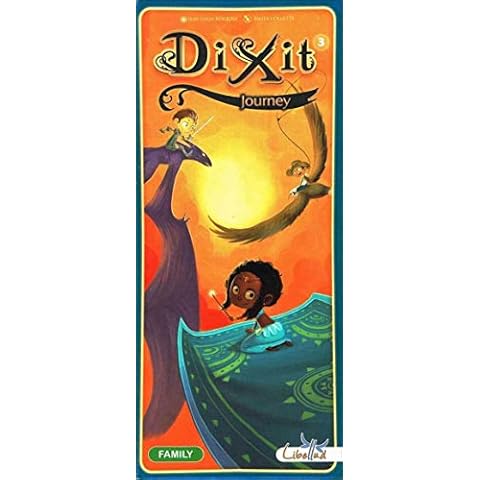 Dixit Journey Board Game Expansion - Explore Imaginary Worlds with 84 New Cards! Creative Storytelling Game, Fun Family Game for Kids & Adults, Ages 8+, 3-6 Players, 30 Min Playtime, Made by Libellud Cover