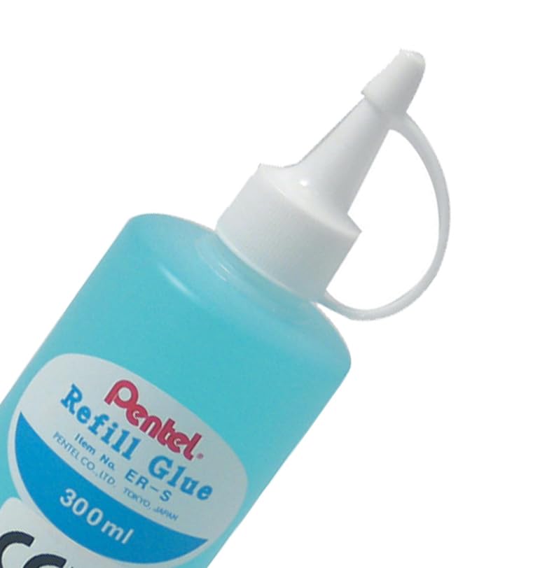 Colle Glue Roller Pentel Roll'n Glue Permanente 30 Ml - Applicateur Roulette Précis