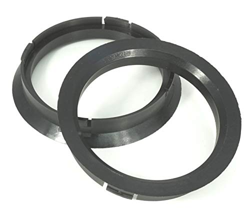 4x Zentrierringe 72,5 x 63,4/72 5 auf 63 4 Schwarz kompatibel mit Borbet