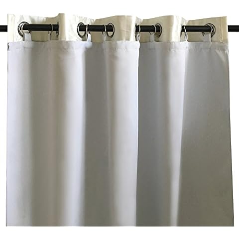 DriftAway Blackout Curtain Liner with Rings Cover