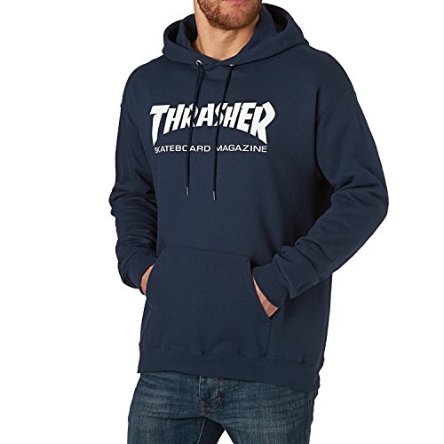 Thrasher Skate Mag Hoodie - Navy - MD