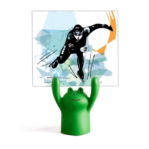Support de mémo grenouille patinage de vitesse contre oublis