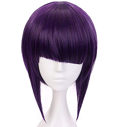 MUZI WIG Anime Cosplay Wig with Free Wig Cap for My Hero Academia, Wig for Women (Jirou Kyouka)