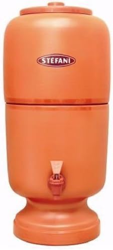 4L STEFANI CARAMEL TERRACOTTA WATER PURIFIER FILTER SYSTEM TANK COOLER DISPENSER
