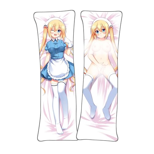 Dakimakura Hinata Kaho Anime Dakimakura Body Pillow Cover - Double-Sided Full Color Printing, Multiple Sizes