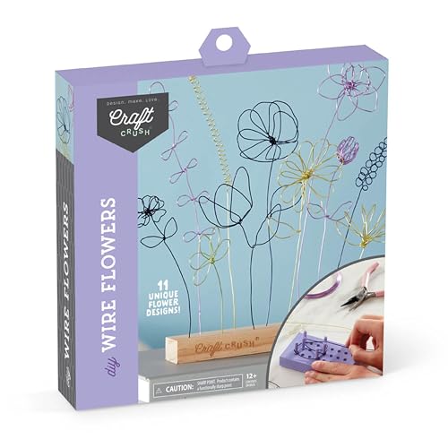 Craft Crush Wire Flowers -...