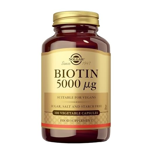 Solgar Biotina 5000 μg, 100 Comprimidos