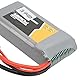 Naroote Lipo Akku für RC Boote, 7,4 V Lipo Akku mit langer Lebensdauer 4000 mAh für RC Auto