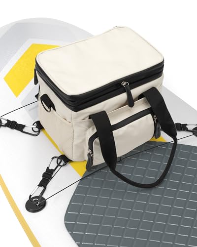 Image of CAMPERVAN DAN Paddle Board Cooler 11 inchx8 inch - Multifunctional Kayak Cooler, SUP Board Bag, Paddleboard Deck Bag - Large Capacity Waterproof Cooler for Paddle Board