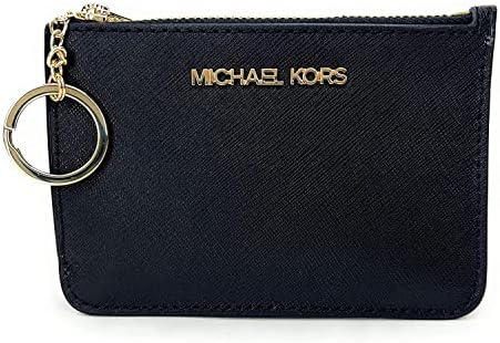 Michael Kors Jet Set Travel Small Top Zip Coin Pouch with ID Holder Saffiano Leather - Multiple Colors!!