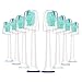 Para la cabeza del cepillo de dientes Sonicare de Philips, cabezas de cepillo de repuesto Yanban para HX6530 HX6014 Paquete de 8 cabezas Healthywhite + Adaptiveclean Pack de 8