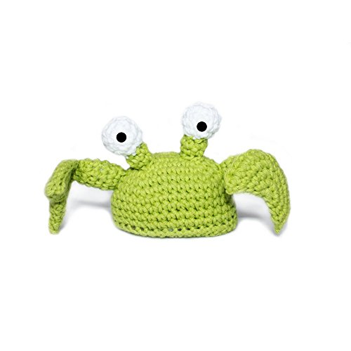 Image of Lily Sugar 'N Cream Super Size Solid Yarn, 4oz, Gauge 4 Medium, 100% Cotton - Hot Green - Machine Wash & Dry