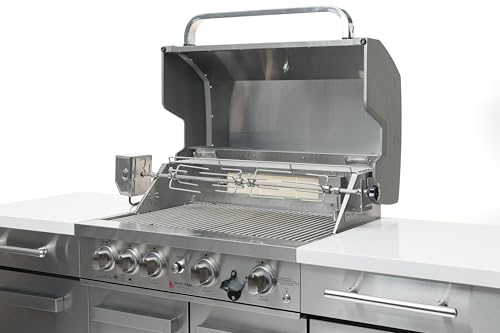 Luxury Outdoor Kitchen Grill Island