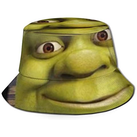 GGdjst Bucket Hats, Shrek Fisherman Beanie Black Unique Graphic One Size Fisherman's Hat for Men & Women Cover