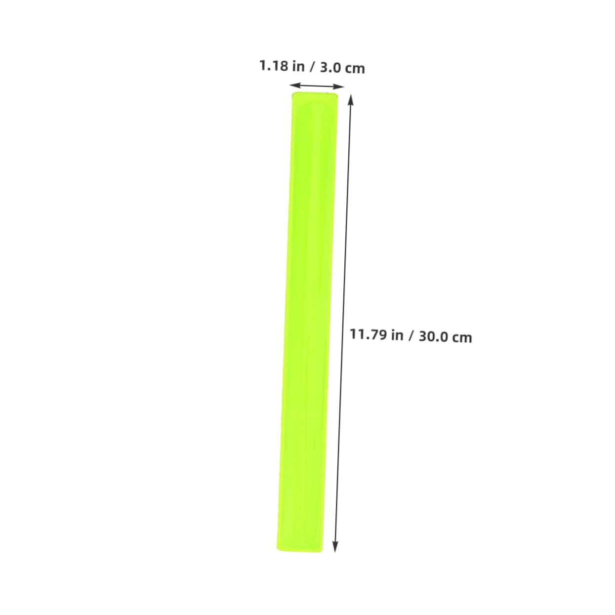 HANABASS 12pcs High Visibility Reflective Bands Comfortable Snap Arm Straps for Running Cycling Night Outdoor Activities Lightweight Safety Accessory