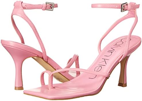 Calvin Klein Women's Millie Heeled Sandal, Flamingo Pink 660, 6.5 | Image 6