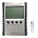 HC520 Digital In/Out Thermomètre Hygromètre Capteur Capteur Température Température Compteur LCD Station météo à écran LCD avec fil de capteur