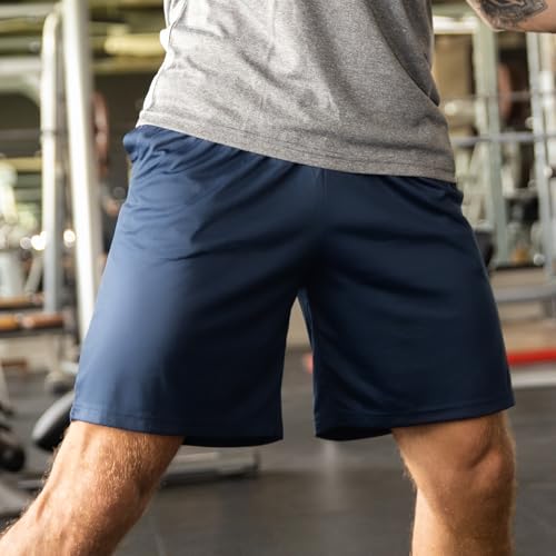 ZENGVEE 5 Pack Athletic Gym Mens Shorts Workout Quick Dry Basketball Shorts with Pockets for Running Casual Activewear3