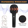 SOULWIT 2Pcs Pop Filter for ATH ATR2100X Microphone- Black #3