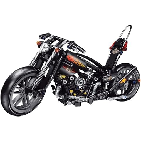 CIJINAY Motorcycle Building Blocks Kit 451 PCS Cover