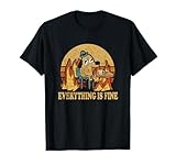 Funny Meme Dog Everything Is Fine Tee