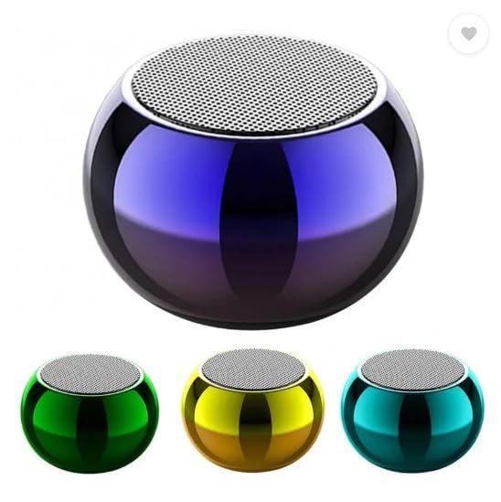 M4 Mini Boost Portable Wireless Speaker, Compact Round Design, Multicolor-image-44