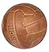 Oryx Sports Vintage Soccer Ball Antique Leather Football Size 5, Light Brown