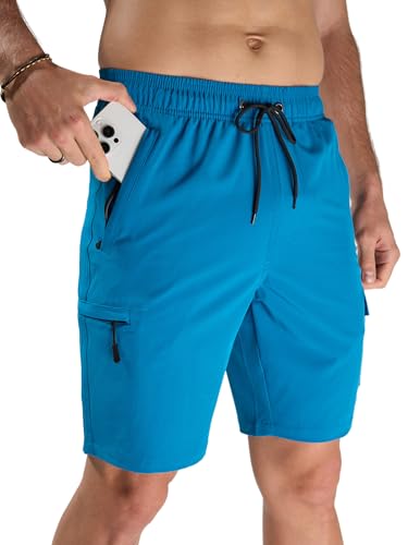 Arcweg Badehose Herren Lang Schnelltrocknend Badeshorts ohne Futter Sporthose Freizeit Shorts Männer Schwimmhose mit Rei...
