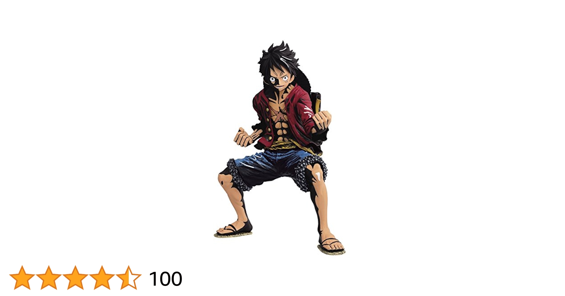 スマートフォン本体 Luffy Dragon Ball Z x One Piece 40th Weekly Jump Luffy Figure 7.08