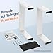 FEOXSHAL Stand Legs Compatible with Cricut Maker 4, 3, 1 and Cricut Explore Air 2,3 - Fully Open for Double Machine Running, Storage and Organization, Saving Craft Table Space