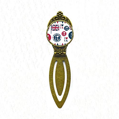 Marque-page cœur I Love UK pour vos lectures de voyage