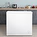 Chest Freezer 5 CU. FT, Deep Freezer, Top Open Door with Adjustable Thermostat Control&Removable Wire Basket, White