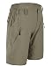 Nonwe Men's Outdoor Water-Resistant Quick Dry Cargo Shorts