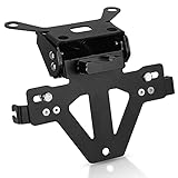 Motorcycle Tidy Tail Eliminator License Plate Bracket Holder with License light for SV650 ABS 2015-2021 SV650X 2018-2021