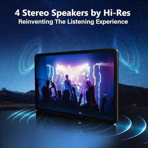 Image of DOOGEE T40 PRO 12 Inch Android 14 Tablet,2.4K Gaming Tablet with Helio G99,20GB RAM+512GB ROM (2TB TF), 7.6mm Slim Tablets, 10800mAh,Dual SIM 4G,2.4G&5G WiFi /Face Unlock /BT5.0 /GPS /OTG, Blue