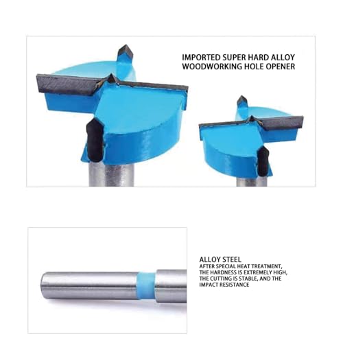 38mm Forstner Bit, Round Shank Woodworking Hole Saw - Image 4