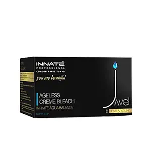 INNATE Ageless Creme Face Bleach | Bleach for Face for Women and Men | With Infinite Aqua Balance For Natural Glow | 275 gm