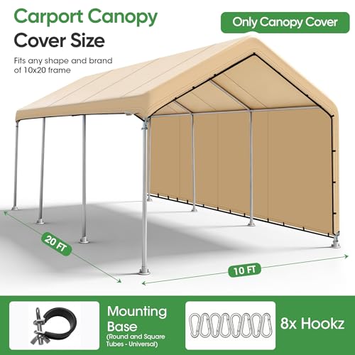 SIHAIAN 10x20 Oxford Canopy Cover