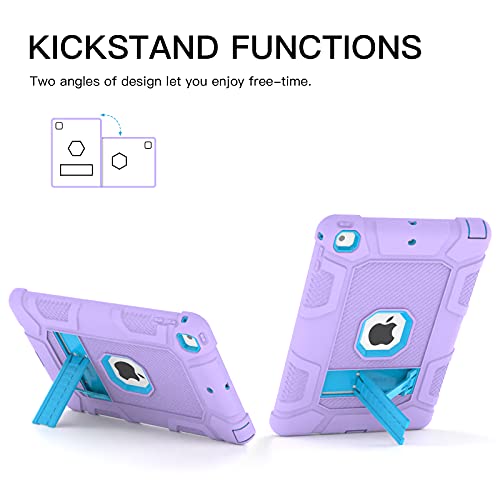 Ipad Mini 5 Case, Ipad Mini 4 Case, Hybrid Three Layer Armor Shockproof Rugged Drop Protection Cover Case Built With Kickstand For Ipad Mini 4/5 7.9 Inch #TOP2