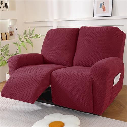 ✔Design della tasca laterale: Il nostro copridivano reclinabile ha una tasca dal design unico sul lato. È possibile mettere il telecomando, gli occhiali, le riviste e altri piccoli oggetti nella tasca laterale per un uso conveniente. Con questa tasca unica, la copertura della poltrona reclinabile può rendere la vostra poltrona reclinabile più confortevole per voi. (Consigliato per poltrone reclinabili manuali ed elettriche).