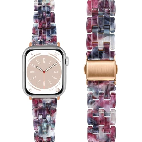Bracelet Apple Watch fin et léger élégance minimaliste pour séries 10 à 3