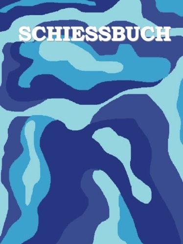 Schiessbuch - camouflage blau Schiessbuch - camouflage blau