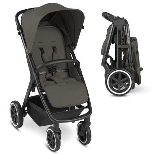 ABC Design Avus Air – Handlicher und komfortabler Buggy für den lebendigen Alltag. Mit großen Lufträdern, flacher Liegeposition und kompaktem Faltmaß – ab Geburt bis 22 kg (weiß)