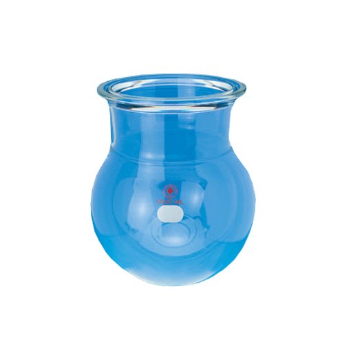 ACE Glass6533-05 Series Spherical Reaction Flask, Plain, Schott-Duran Flange, O-Ring Groove, 100 mm ID, 5L Capacity