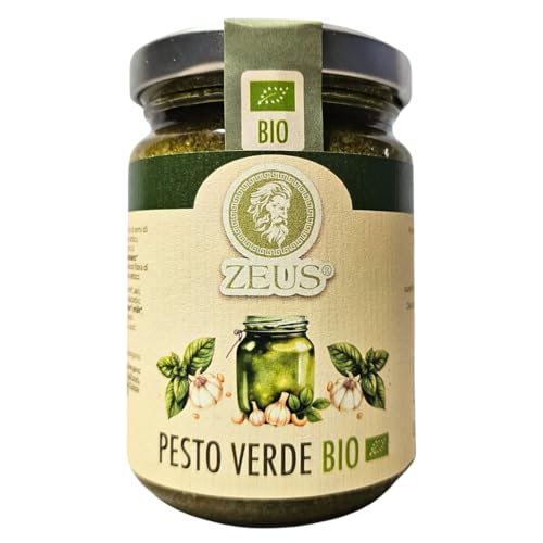 ZEUS - Pesto ecológico verde con anacardos - 130 g